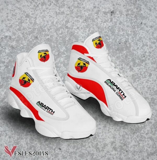 Abarth Logo Air Jordan 13 Shoes, Best Sneaker Gifts For Fans - Vesles2014s