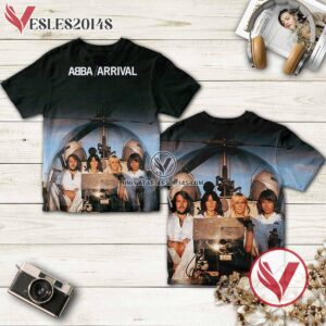 Abba Arrival Album Cover Shirt, Unique Gifts For Music Lovers - Vesles2014S