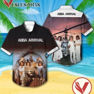 Abba Arrival Album Cover Style 2 Hawaiian Shirt, Unique Gifts For Music Lovers - Vesles2014S