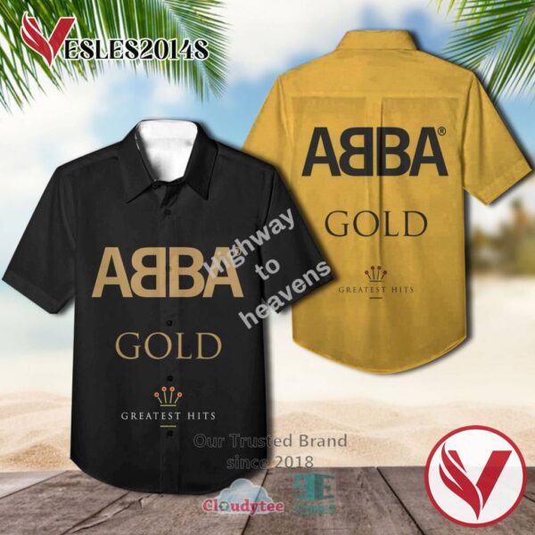 Abba Gold Greatest Hits 1992 Casual Hawaiian Shirt, Best Gifts For Summer Vesles2014S 1