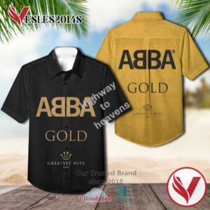 Abba Gold Greatest Hits 1992 Casual Hawaiian Shirt, Best Gifts For Summer Vesles2014S