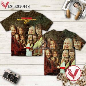 Abba Ring Ring Debut Album Cover Shirt, Unique Gifts For Music Lovers - Vesles2014S