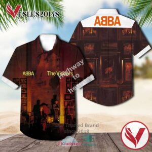 Abba The Visitors 1981 Casual Hawaiian Shirt, Best Gifts For Summer Vesles2014S