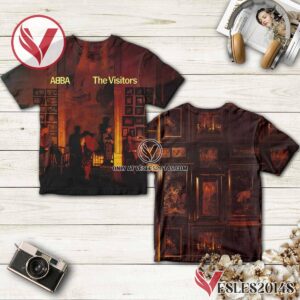 Abba The Visitors Album Cover Shirt Style 2, Unique Gifts For Music Lovers - Vesles2014S