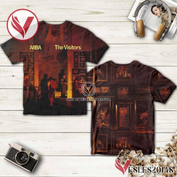 Abba The Visitors Album Cover Shirt Style 2, Unique Gifts For Music Lovers - Vesles2014S