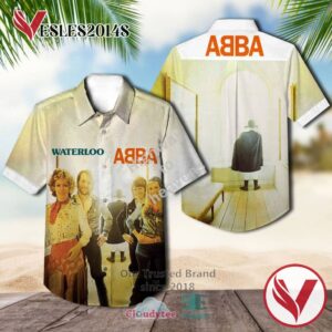 Abba Waterloo 1974 Casual Hawaiian Shirt, Best Gifts For Summer Vesles2014S