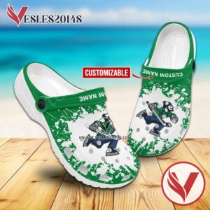 Abbotsford Canucks Logo Crocs Clogs, Unique Footwear For Fans