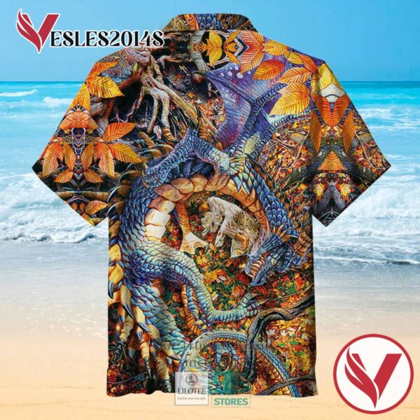 Abby's Dragon Casual Hawaiian Shirt, Best Gifts For Summer Vesles2014S 2