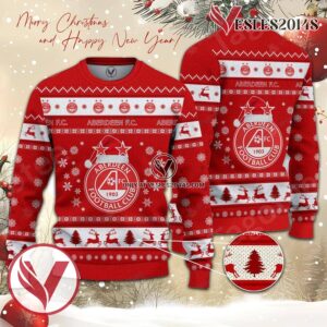 Aberdeen F.C. Sport Ugly Christmas Sweater, Unique Gifts For Fans - Vesles2014aS 1