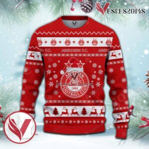 Aberdeen F.C. Sport Ugly Christmas Sweater, Unique Gifts For Fans - Vesles2014aS 2