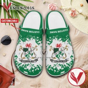 Aberystwyth Town Crocs Clogs, Unique Footwear For Fans 1