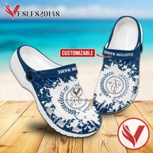 Abraham Lincoln University Logo Crocs Clogs, Unique Footwear For Fans
