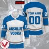 Absolut Vodka Personalized Hockey Jersey, Trending Gifts For Fans - Vesles2014s