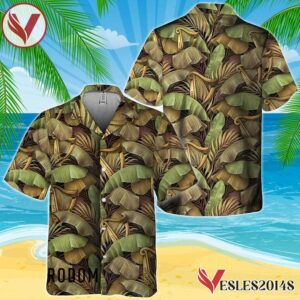 Abstract Banana Leaves Guinness Hawaiian Shirt, Best Summer Gifts For Fans - Vesles2014S
