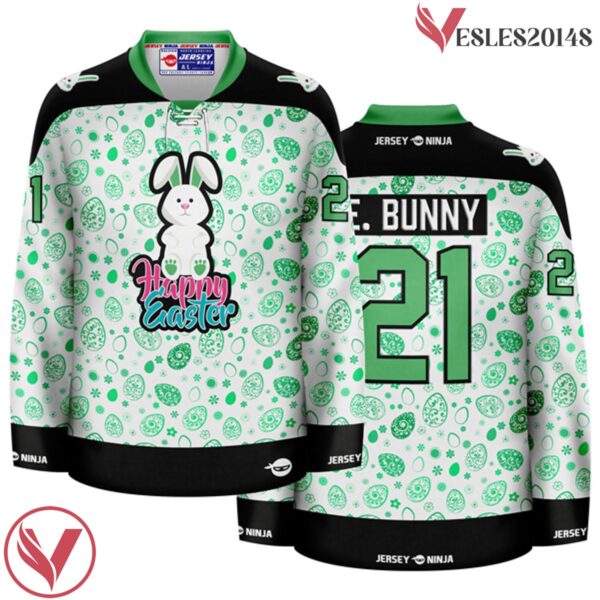 Abstract Eggs Holiday Easter Emblazoned Jersey - Vesles2014S
