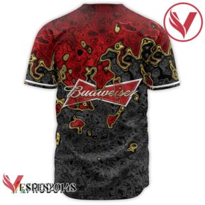 Abstract Holographic Colorful Budweiser Baseball Jersey, Perfect Gifts For Fans - Vesles2014S 2