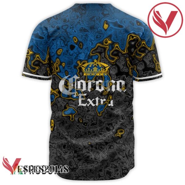 Abstract Holographic Colorful Corona Extra Baseball Jersey, Perfect Gifts For Fans - Vesles2014S 2