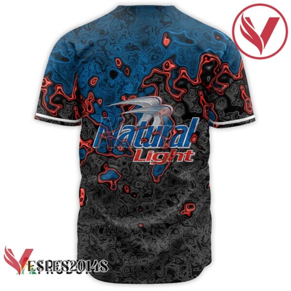 Abstract Holographic Colorful Natural Light Baseball Jersey, Perfect Gifts For Fans - Vesles2014S 2