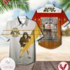 Ac Dc High Voltage Album Cover Hawaiian Shirt, Best Gift For Music Lovers Vesles2014S