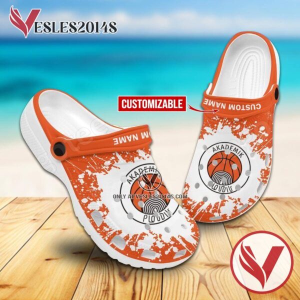Academic Plovdiv Custom Crocs Clogs, Unique Footwear For Fans