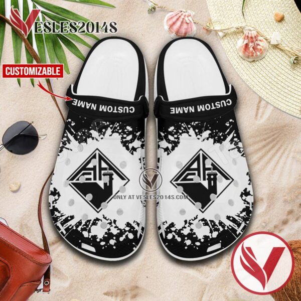 Académica-O.A.F Custom Crocs Clogs, Unique Footwear For Fans 1