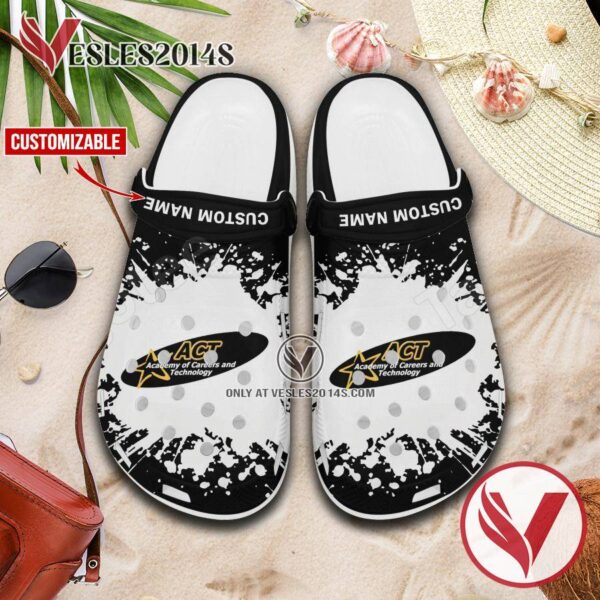 Academy of Careers and Technology Crocs Clogs, Unique Footwear For Fans 1