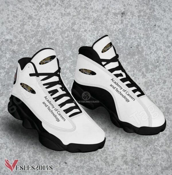 Academy of Careers and Technology Logo Air Jordan 13 Shoes, Best Sneaker Gifts For Fans - Vesles2014s 1