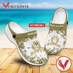 Academy of Natural Therapy Inc Logo Crocs Clogs, Unique Footwear For Fans