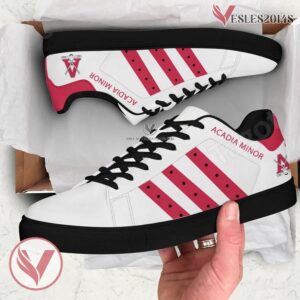 Acadia Minor Hockey Stan Smith Shoes, Unique Sneaker For Fans - Vesles2014s 1