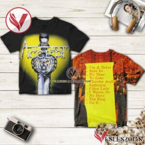Accept I’m A Rebel Studio Album Shirt, Unique Gifts For Music Lovers - Vesles2014S