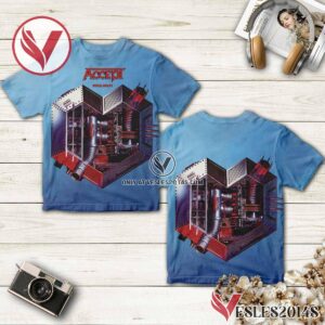 Accept Metal Heart Album Cover Shirt, Unique Gifts For Music Lovers - Vesles2014S