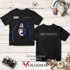 Ace Frehley 1St Solo Album 3D T-Shirt, Perfect Gifts For Music Lovers - Vesles2014S