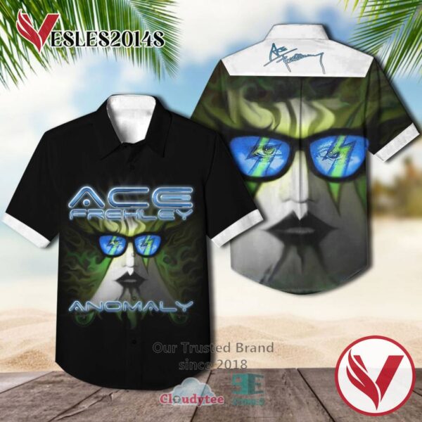 Ace Frehley Anomaly 2009 Casual Hawaiian Shirt, Best Gifts For Summer Vesles2014S 1