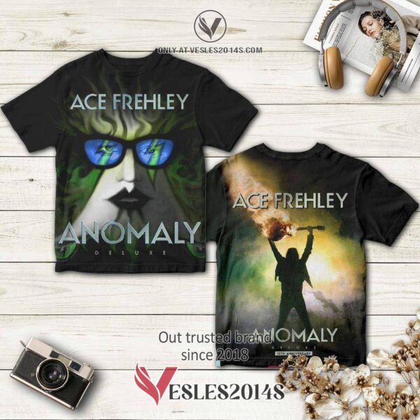 Ace Frehley Anomaly Album 3D T-Shirt, Perfect Gifts For Music Lovers - Vesles2014S