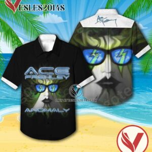 Ace Frehley Anomaly Album Cover Hawaiian Shirt, Unique Gifts For Music Lovers - Vesles2014S
