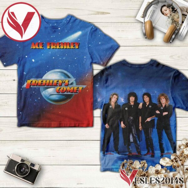 Ace Frehley Frehley's Comet Album Cover Shirt, Perfect Gifts For Music Lovers - Vesles2014S