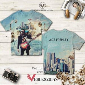Ace Frehley Origins Vol 1 Album 3D T-Shirt, Perfect Gifts For Music Lovers - Vesles2014S