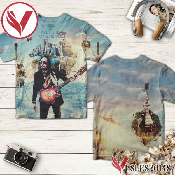 Ace Frehley Origins Vol 1 Album Cover Shirt, Perfect Gifts For Music Lovers - Vesles2014S