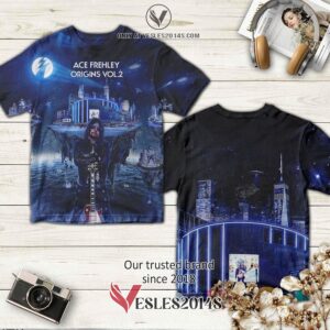Ace Frehley-Origins Vol 2 Album 3D Shirt, Unique Gifts For Music Lovers - Vesles2014S