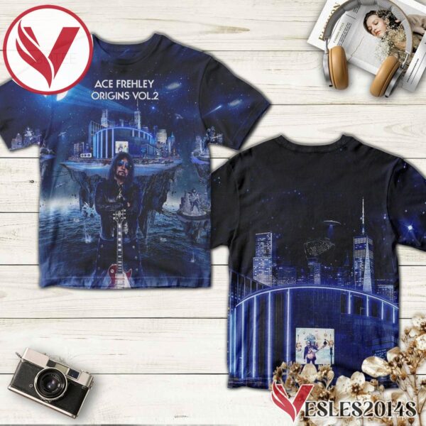 Ace Frehley Origins Vol 2 Album Cover Shirt, Perfect Gifts For Music Lovers - Vesles2014S