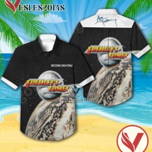 Ace Frehley Second Sighting Album Cover Hawaiian Shirt, Unique Gifts For Music Lovers - Vesles2014S
