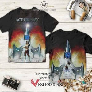 Ace Frehley-Space Invader Album 3D Shirt, Unique Gifts For Music Lovers - Vesles2014S