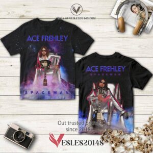 Ace Frehley-Spaceman Album 3D Shirt, Perfect Gifts For Music Lovers - Vesles2014S