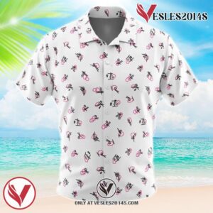 Ace Ventura Tutu Shirt Pop Culture Hawaiian Button Up Shirt, Perfect Gifts For Anime Lovers - Vesles2014S