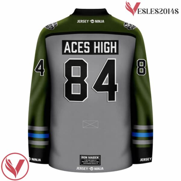Aces High Iron Maiden Hockey Jersey - Vesles2014S 3