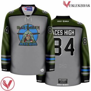 Aces High Iron Maiden Hockey Jersey - Vesles2014S