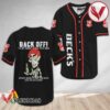 Achmed Back Off With Beck's Beer Baseball Jersey, Perfect Gifts For Fans - Vesles2014S