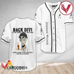 Achmed Back Off With Johnnie Walker Baseball Jersey, Perfect Gifts For Fans - Vesles2014S