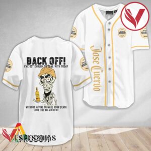 Achmed Back Off With Jose Cuervo Baseball Jersey, Perfect Gifts For Fans - Vesles2014S
