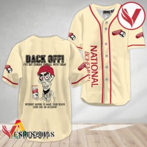 Achmed Back Off With National Bohemian Baseball Jersey, Perfect Gifts For Fans - Vesles2014S 2